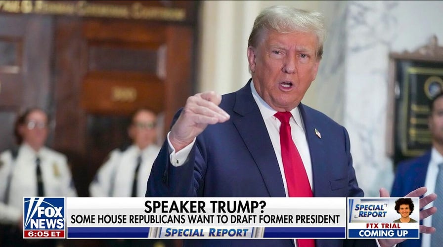 Would Trump accept short-term role as House speaker?