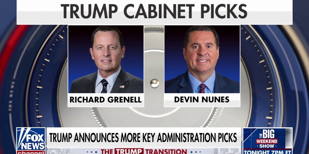 Trump taps Ric Grenell, Devin Nunes for roles in second administration