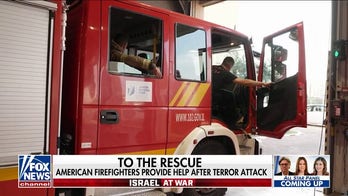 American firefighters volunteer to serve in Israel: 'I knew I had to be there'