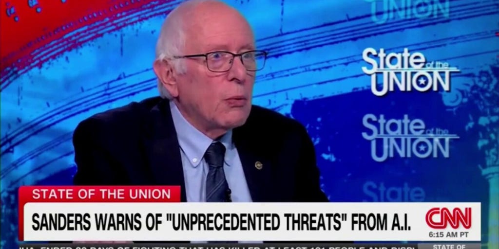 Sanders rails against AI, says 'science-fiction fear' of it running the world not an outrageous idea