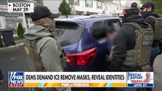 Dems demand ICE remove masks, suggest doxxing agents