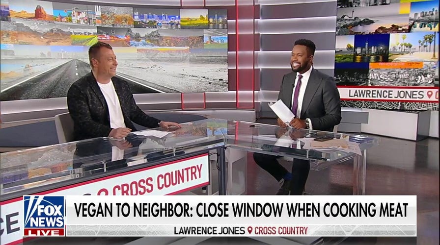 Jimmy Talks About The Angry Vegan Neighbor On 'Lawrence Jones Cross Country'