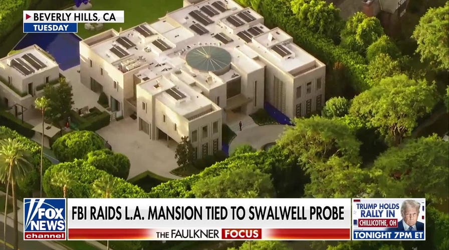 FBI raids Beverly Hills mansion connected to Eric Swalwell's former donor