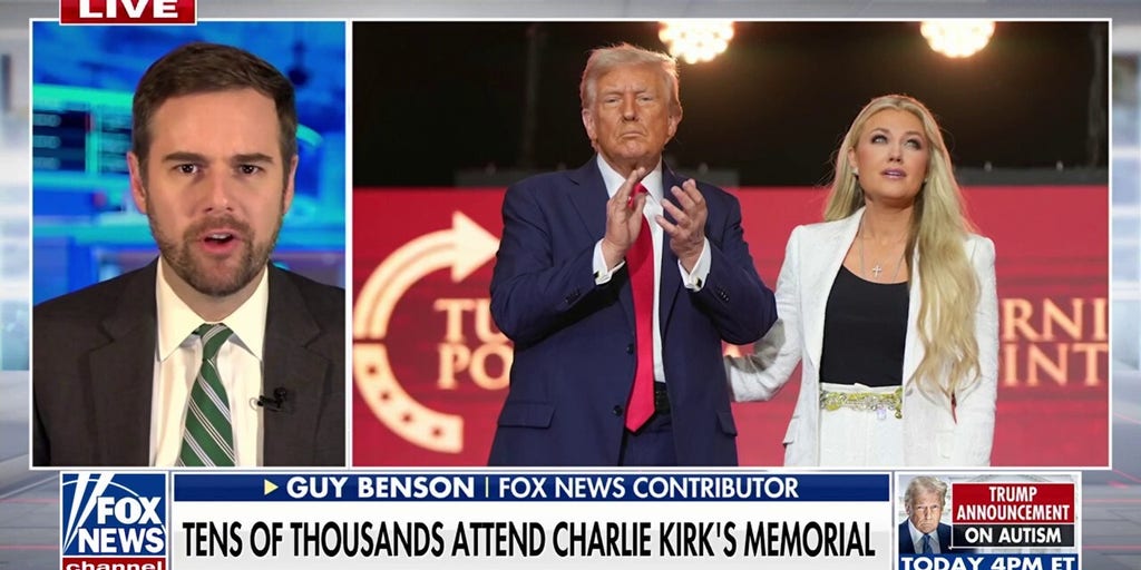 Erika Kirk Forgives Alleged Assassin at Charlie Kirk Memorial