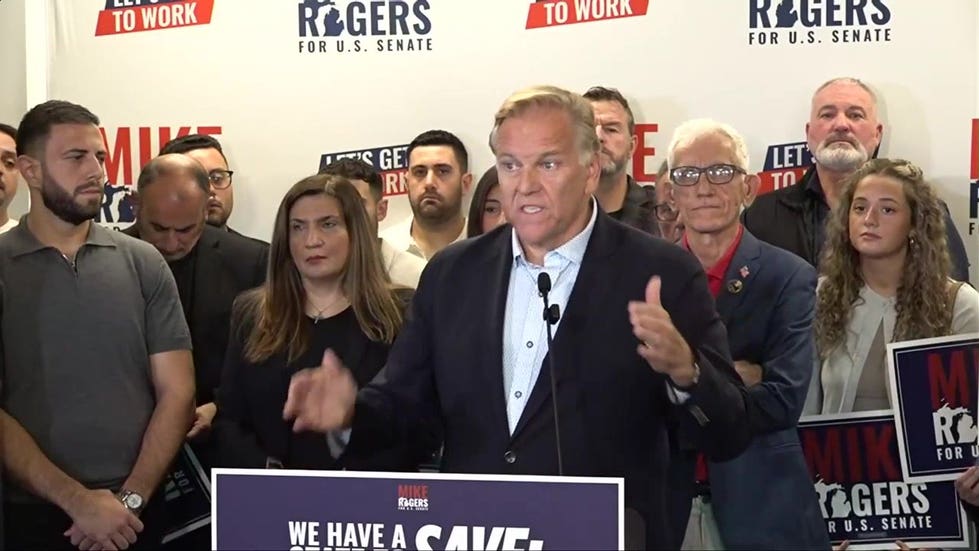 GOP Senate hopeful rips El-Sayed for not being serious candidate