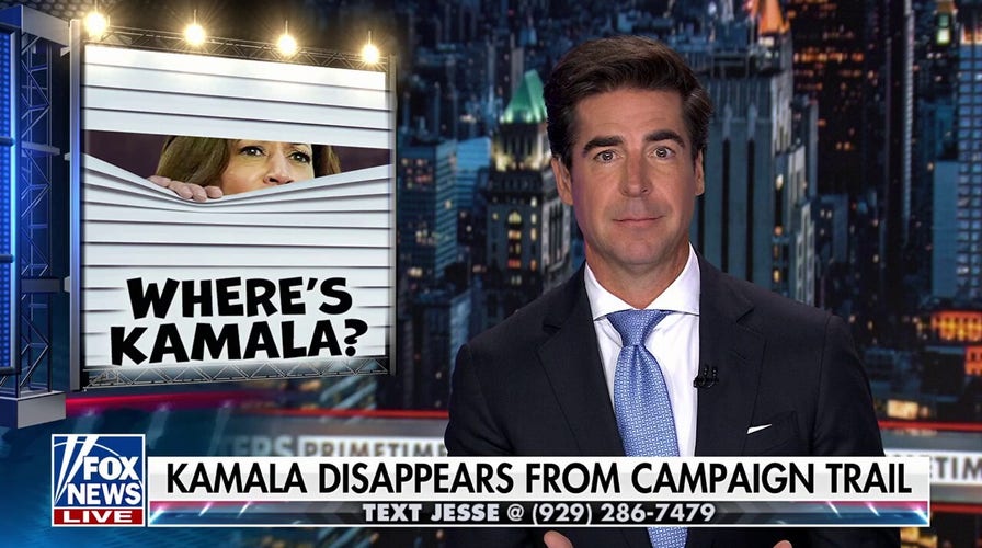 Kamala Harris didn’t talk to a single voter today, but stayed home in DC: Watters