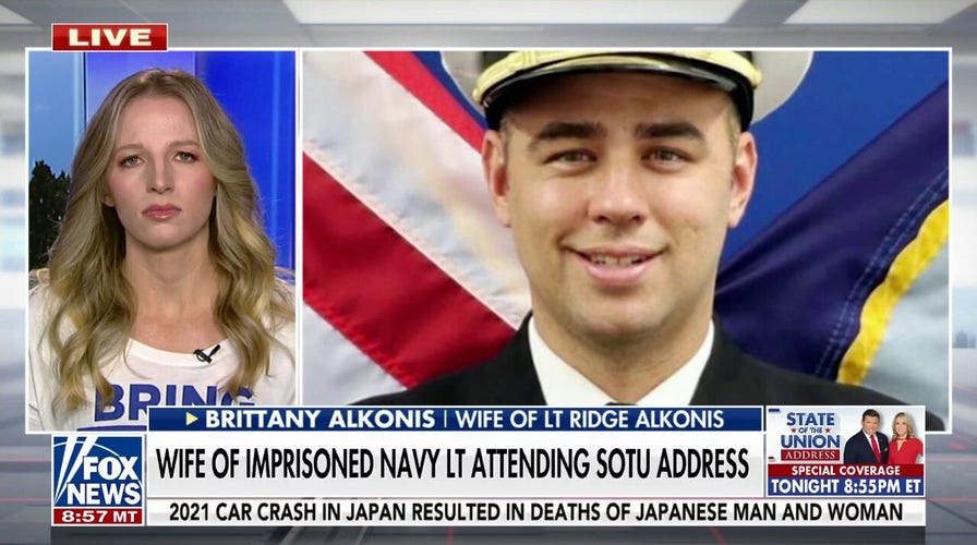 Wife of Navy officer jailed in Japan attending the State of the Union