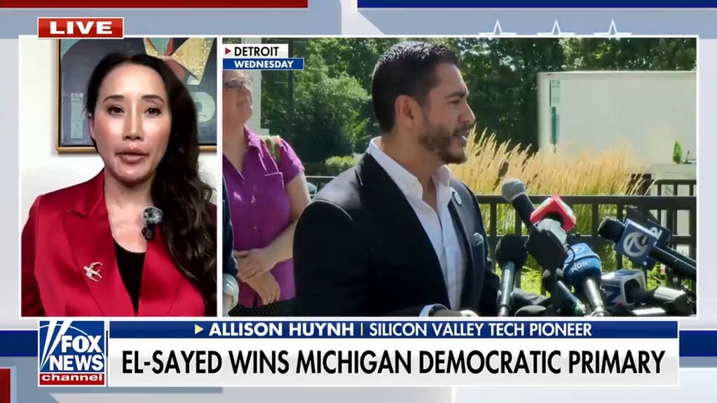 Allison Huynh reacts to Abdul El-Sayed winning Michigan Democratic primary