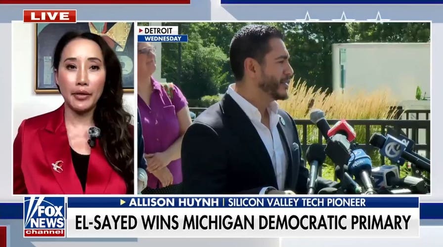 Allison Huynh reacts to Abdul El-Sayed winning Michigan Democratic primary