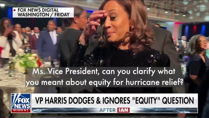 Kamala Harris dodges Fox's question on 'equity' remark