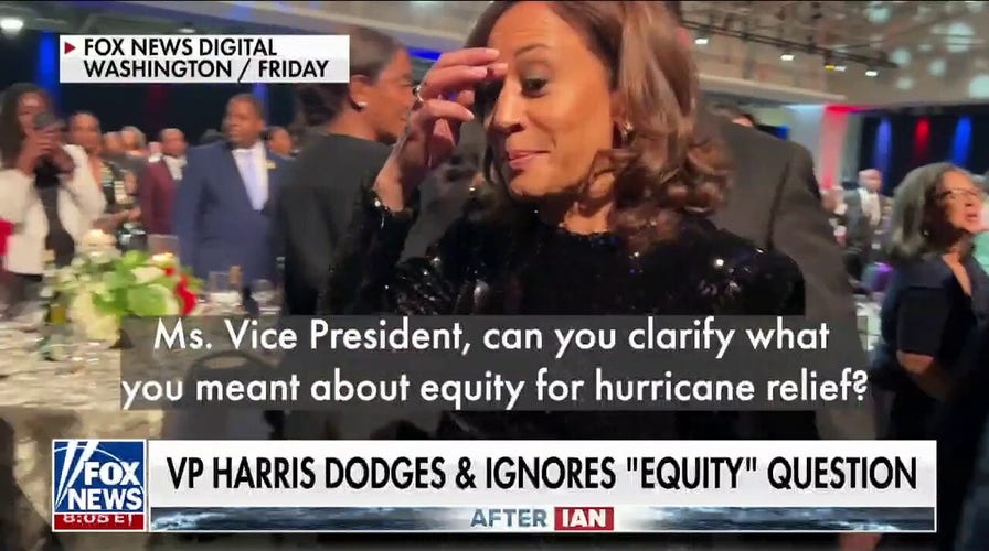 Kamala Harris dodges Fox's question on 'equity' remark