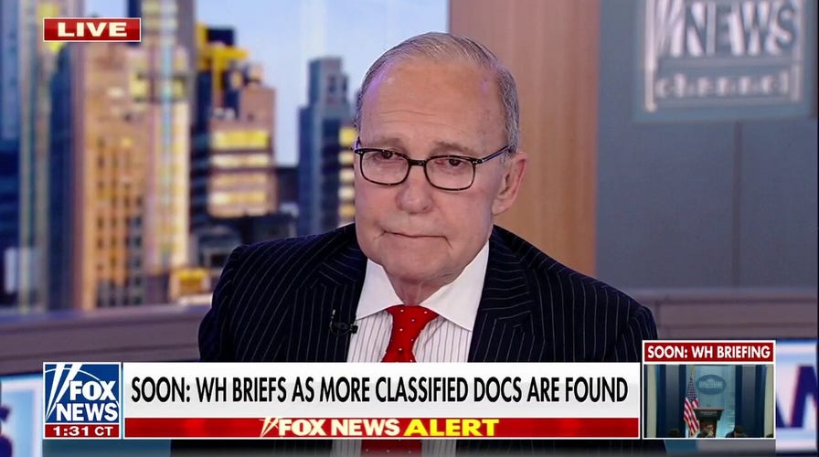 Larry Kudlow on Biden classified documents fiasco: What's good for the goose is good for the gander