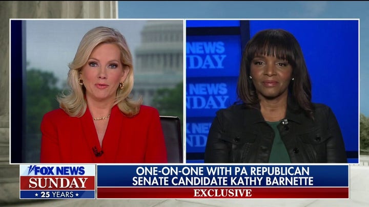 Pennsylvania Senate candidate Kathy Barnette pressed on controversial tweets: 'Can't provide a lot of context'