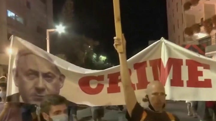 Protesters in Israel call for resignation of Netanyahu over COVID-19 response