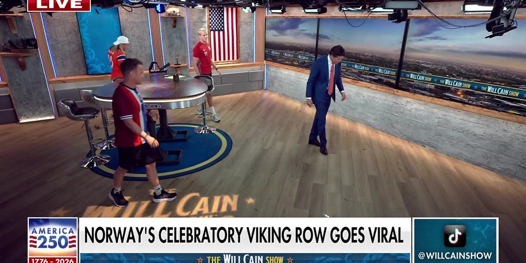 Norwegian soccer fans reveal the background of the viral Viking Row