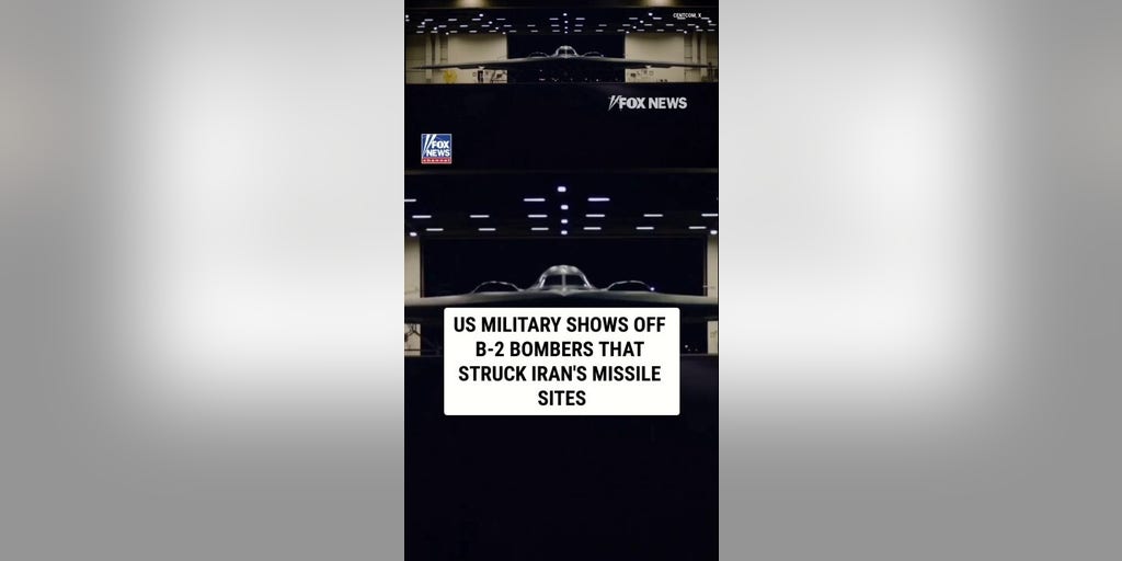 US shows off B-2 bombers that STRUCK Iranian missile sites