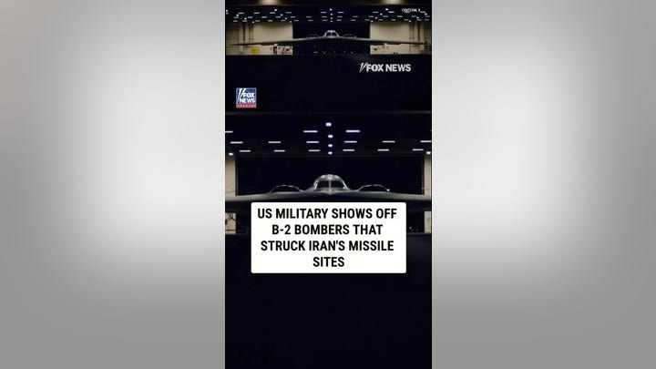 US shows off B-2 bombers that STRUCK Iranian missile sites