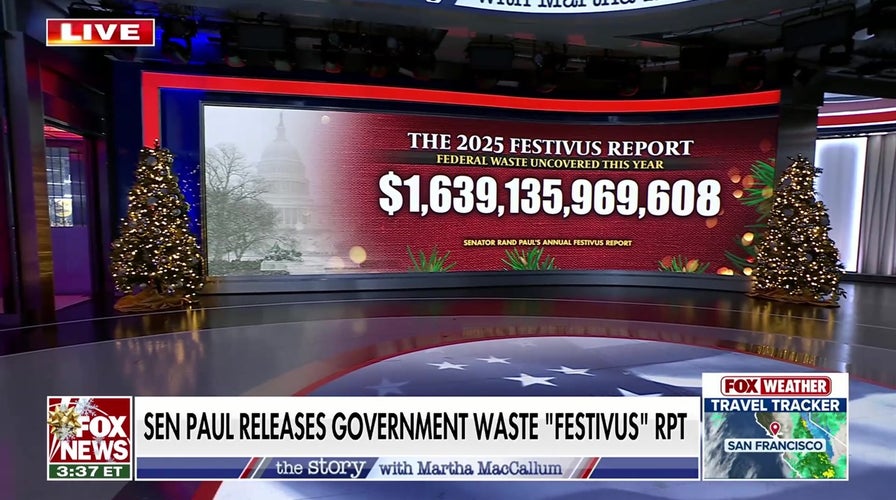 Sen. Rand Paul releases 2025 'festivus report'