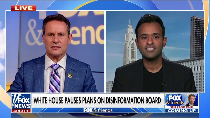Ramaswamy worries halt of DHS disinformation board could yield censorship through the 'back door' instead