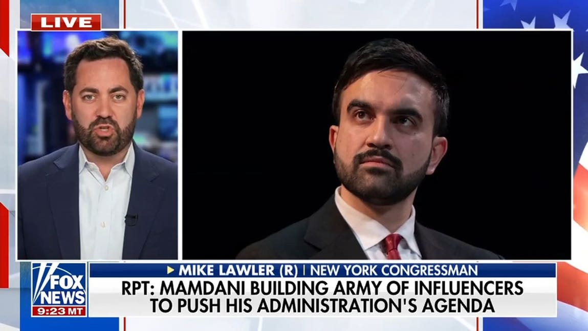 Mike Lawler slams Mamdani administration's influencer network