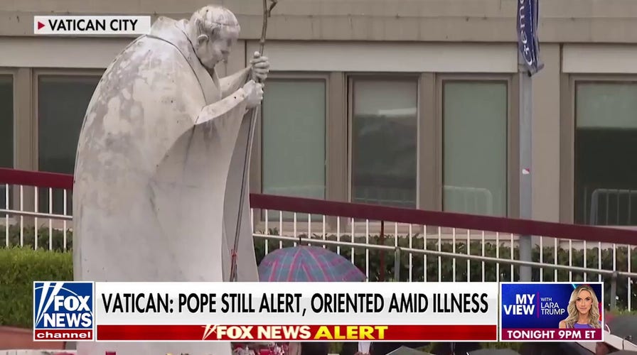 Pope Francis stable and alert as he continues to battle health ailments