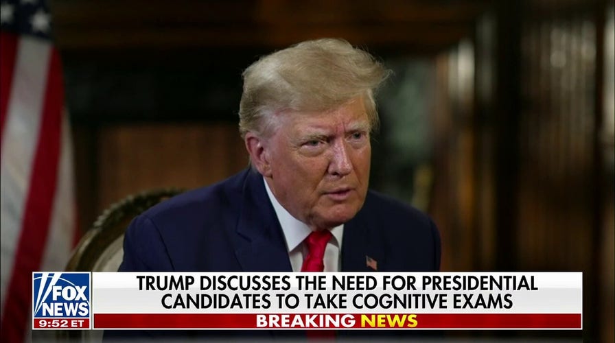 I’d like to see cognitive tests for anyone running for President: Donald Trump