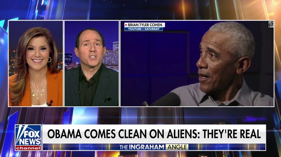 Obama comes cleanable connected aliens