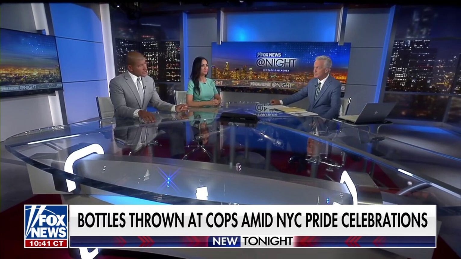Bottles allegedly thrown at law enforcement during NYC Pride celebrations