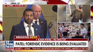 FBI director praises law enforcement for arresting suspect in Charlie Kirk assassination