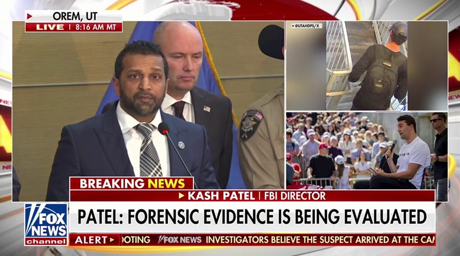 FBI director praises law enforcement for arresting suspect in Charlie Kirk assassination
