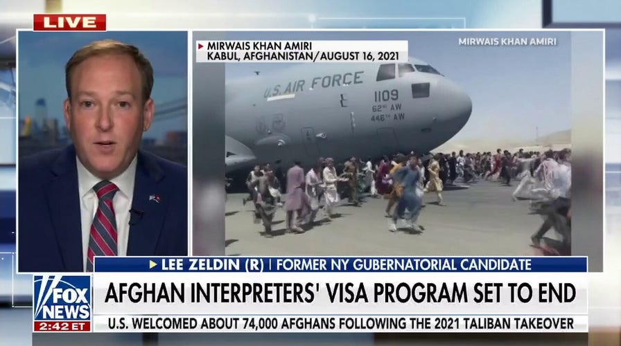 Afghan interpreters can't be 'hung out to dry': Rep. Lee Zeldin