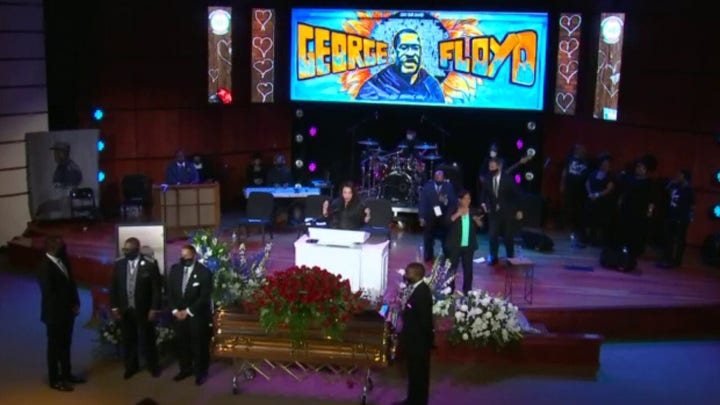 George Floyd honored at memorials in Minneapolis and Brooklyn