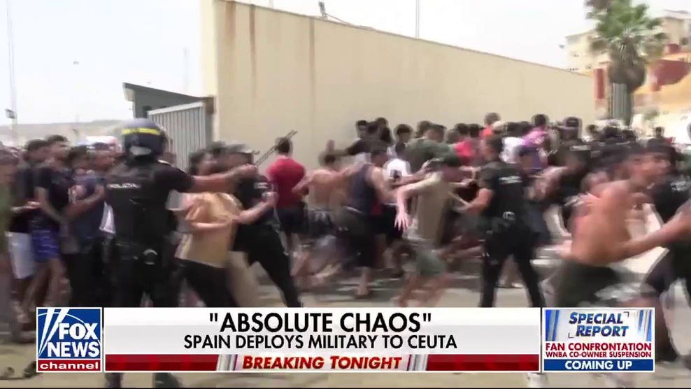 Spanish civil guard: The border is 'absolute chaos'
