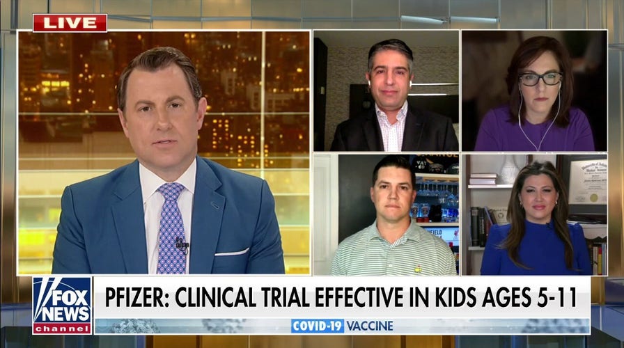 Pfizer says clinical trial effective for children ages 5-11