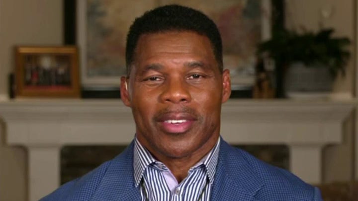 Herschel Walker discusses state of key Georgia US Senate race