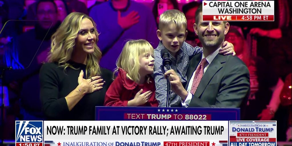 'WE LOVE YOU AMERICA': Trump grandkids deliver Pledge of Allegiance