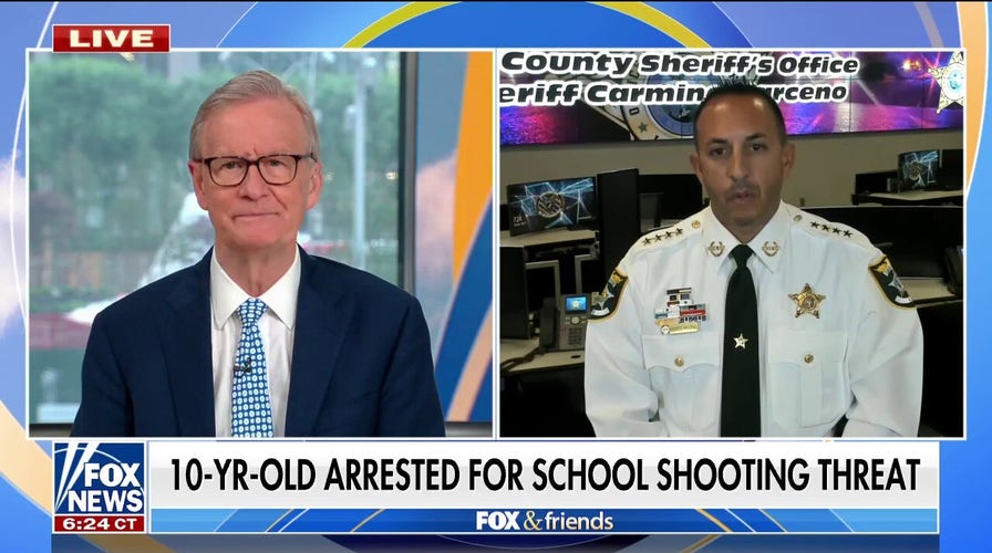 Florida Sheriff On 10-year-old Arrested For School Shooting Threat ...