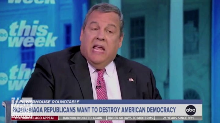 Chris Christie slams Biden, Donna Brazile for rhetoric against Trump supporters
