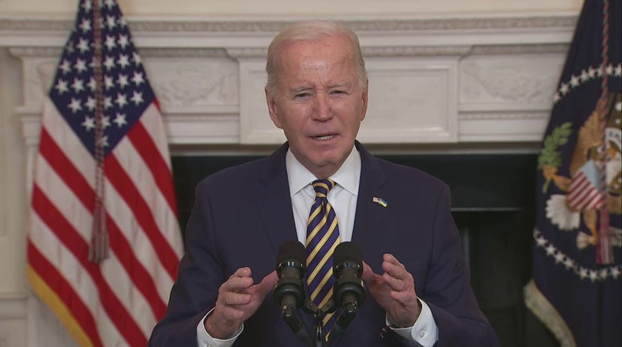 President Biden Blames Trump For Opposition To Democrats' Border ...