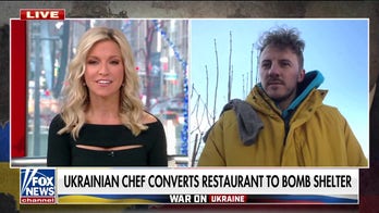Ukrainian chef turns his restaurant into bomb shelter to feed civilians fighting Russian forces