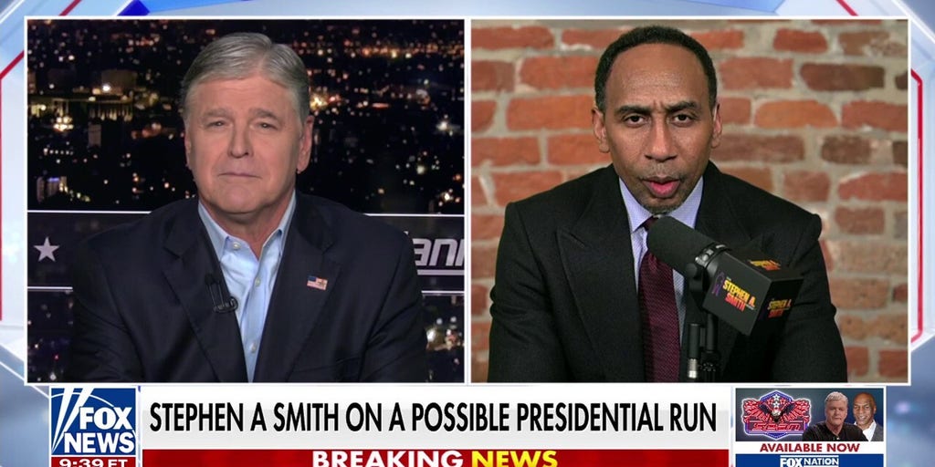 Stephen A Smith addresses his musings about running for president