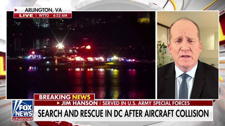 DC veteran describes 'shocking' midair plane collision in DC as search and rescue underway