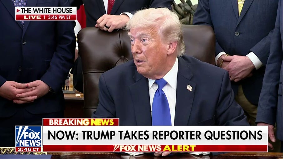 Trump addresses Secret Service response to WHCA Dinner shooting