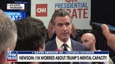 What was Gavin Newsom doing at the CNN Presidential Debate?