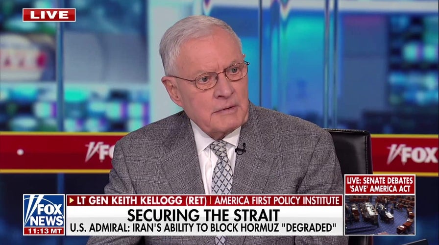 Lt. Gen. Keith Kellogg on Iran's missile range and theocratic government threat