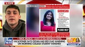 Hotel guest says red flags were on beach when college student disappeared
