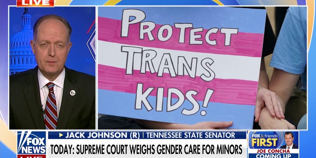 Tennessee lawmaker cautions against gender care for minors as Supreme Court set to weigh in