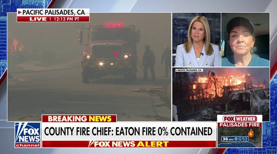  Los Angeles fire department captain: Mother Nature has made it challenging to fight this fire