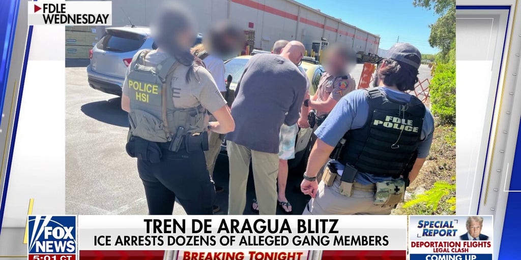 ICE attempts to remove all of Tren de Aragua members from US soil