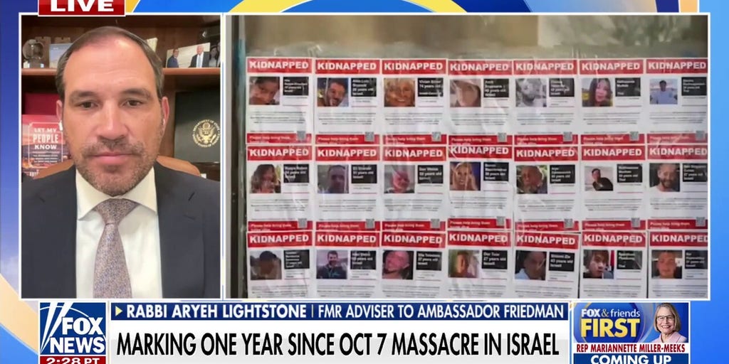 Rabbi Aryeh Lightstone calls out Harris-Walz for stance on anti-Israel protests: 'Where is the good?'